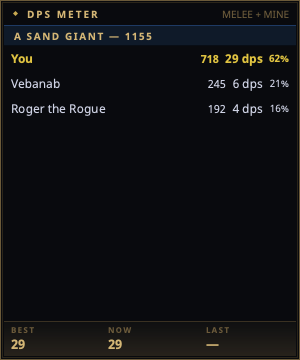 DPS Meter overlay