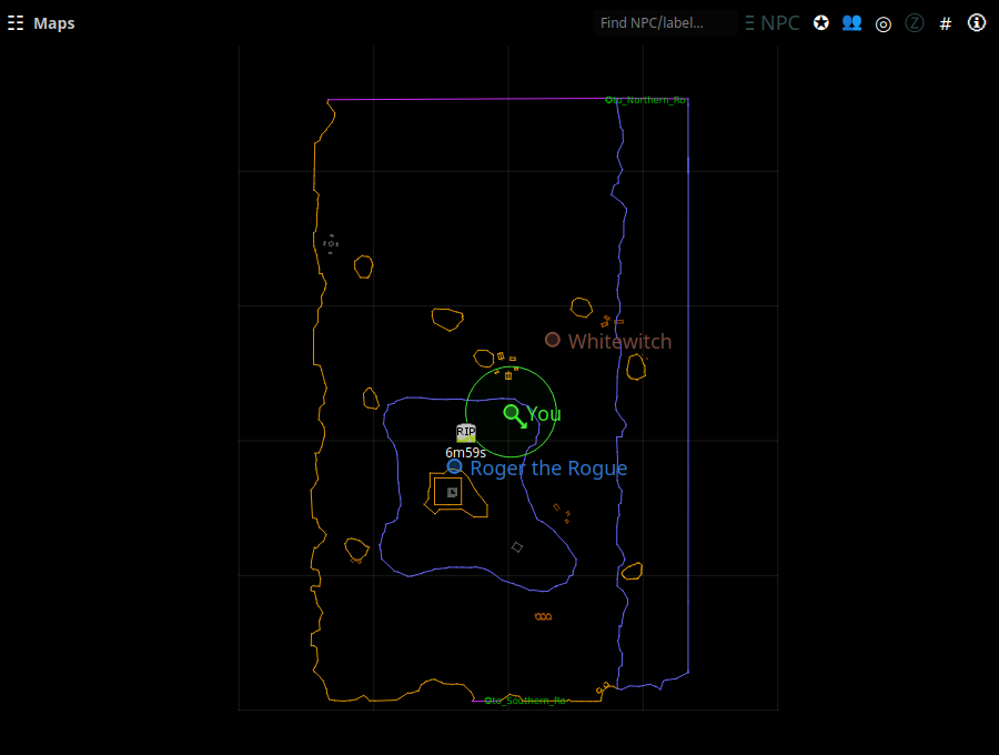 The Maps window